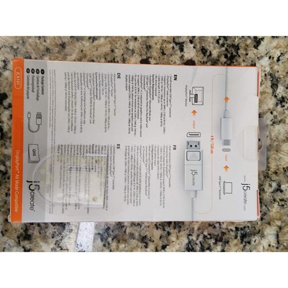 j5create usb type-c to 4k unopened white - Picture 2 of 5